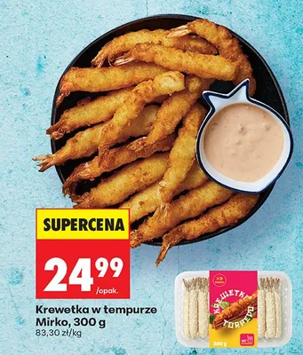 Krewetka w tempurze promocja w Biedronka