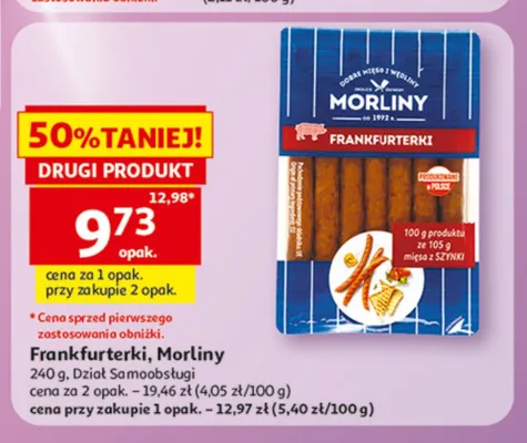 Frankfurterki Morliny promocja w Auchan
