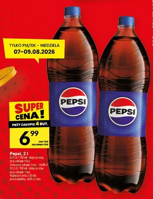 Napój gazowany Pepsi promocja w Twój Market