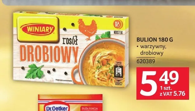 Bulion warzywny Winiary promocja w Selgros