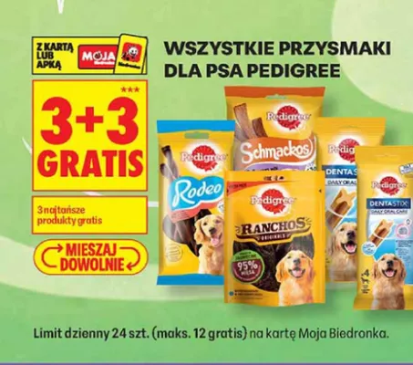 Przysmaki dla psa Pedigree Ranchos promocja w Biedronka