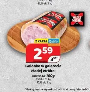 Golonko w galarecie Madej Wróbel promocja w Delfin