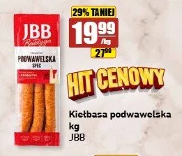 Kiełbasa podwawelska JBB promocja w API Market