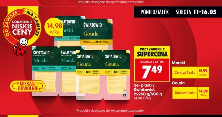 Ser plastry Światowid promocja w Biedronka