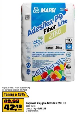 Zaprawa klejąca Adesilex P9 Lite 20kg promocja w OBI