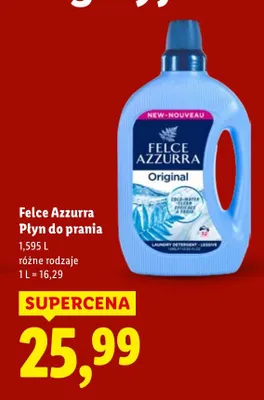 Płyn do prania Felce Azzurra Płyn do prania Original promocja w Lidl
