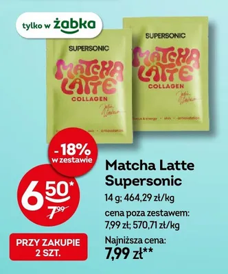 Matcha Latte promocja w Żabka