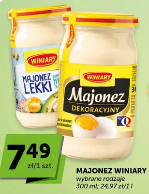 Majonez lekki promocja w Euro Sklep