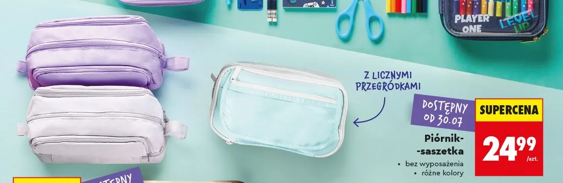 Piórnik-saszetka Kayet promocja w Biedronka