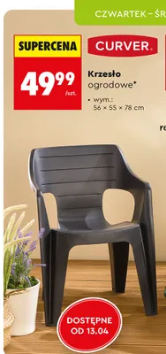 Krzesło ogrodowe promocja w Biedronka