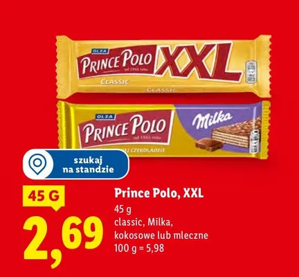 Baton XXL Classic, Milka, kokosowe lub mleczne promocja w Lidl