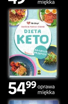 Książka Dieta keto Najlepsze przepisy Wydawnictwo RM promocja w Empik