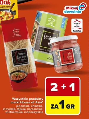 Produkty House of Asia promocja w Carrefour