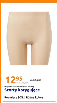 Szorty korygujące promocja w Action