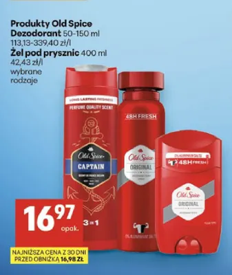 Dezodorant Old Spice promocja w Delikatesy Centrum