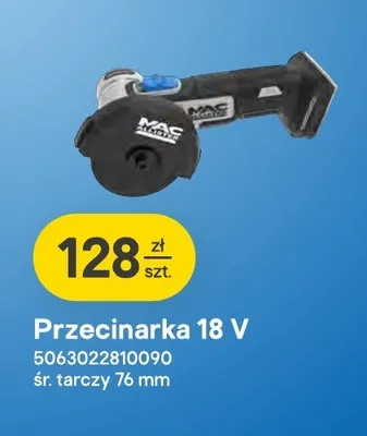 Przecinarka akumulatorowa Mac Allister promocja w Castorama