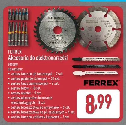 Akcesoria do elektronarzędzi promocja w Aldi