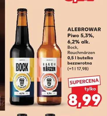Piwo AleBrowar Rauchmärzen promocja w Kaufland