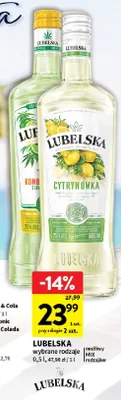 Likier Lubelska Konopie z Limonką promocja w Intermarche