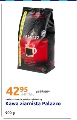 Kawa ziarnista Palazzo Regular promocja w Action