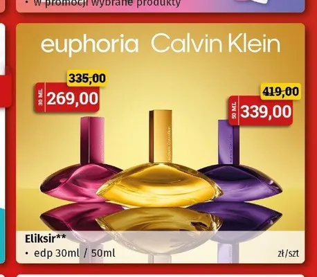Woda perfumowana Calvin Klein Euphoria Eliksir promocja w Drogeria Kosmyk