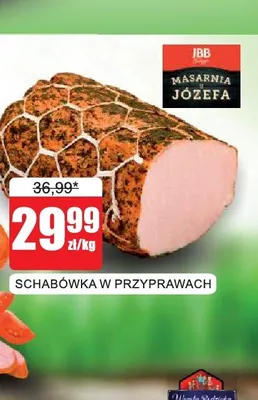 Schabówka w przyprawach JBB Masarnia u Józefa promocja w Bingo