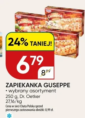 Zapiekanka Guseppe promocja w Chata Polska