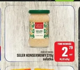 Seler konserwowy sałatka Ogrody Smaku promocja w Tomi Markt