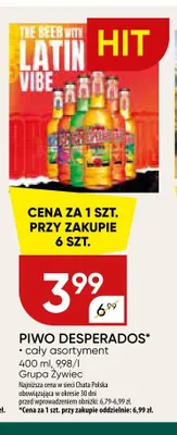 Piwo Desperados promocja w Chata Polska