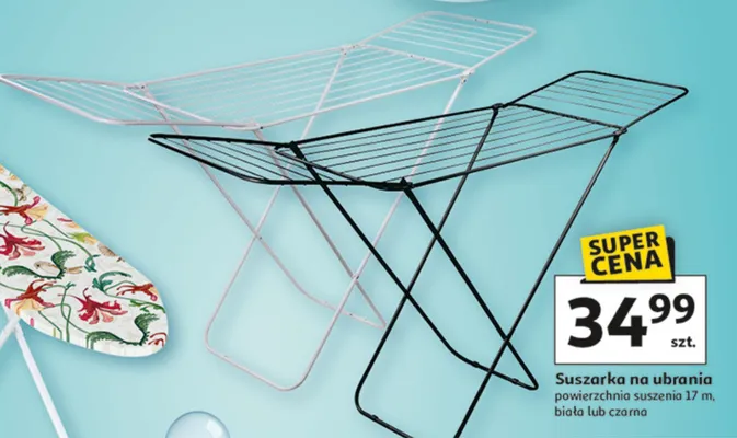 Suszarka na ubrania promocja w Auchan