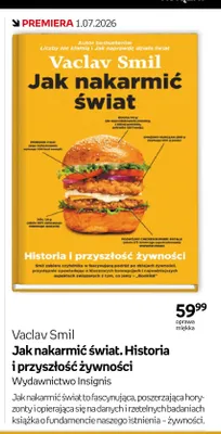 Książka Jak nakarmić świat. Historia i przyszłość żywności Vaclav Smil promocja w Empik