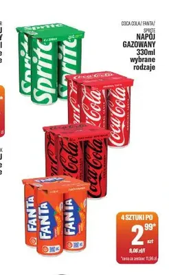 Napój gazowany Fanta promocja w Tomi Markt