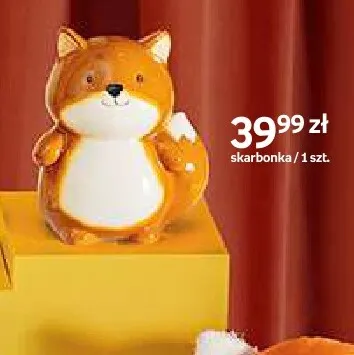 Skarbonka lisek Hello Autumn promocja w Empik