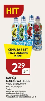 Napój Kubuś Waterrr jabłko promocja w Chata Polska