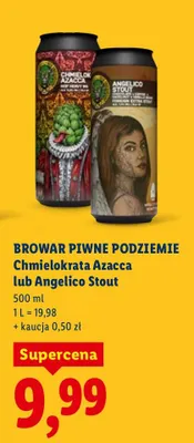 Piwo kraftowe Chmielokrata Azacca promocja w Lidl