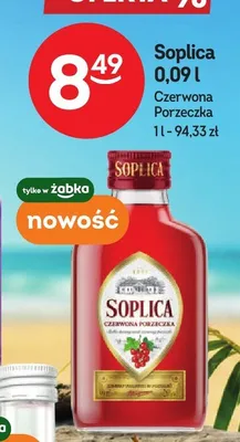 Nalewka Soplica Czerwona Porzeczka promocja w Żabka