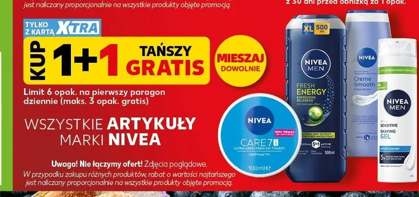 Artykuły marki Nivea promocja w Kaufland