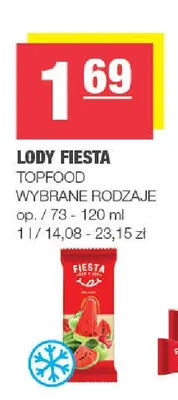 Lody Fiesta promocja w SPAR