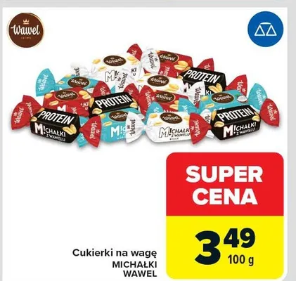 Cukierki na wagę Michałki promocja w Carrefour