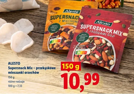 Supersnack Mix z jagodami goji promocja w Lidl