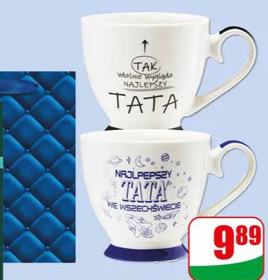 Kubek porcelanowy Dzień Taty promocja w Dino