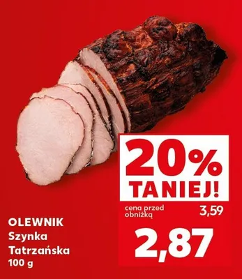 Szynka Tatrzańska Olewnik promocja w Kaufland