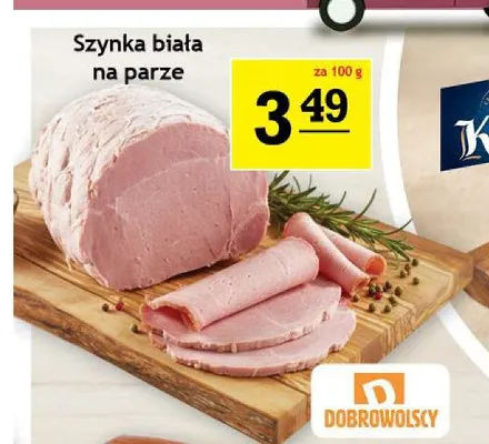 Szynka biała na parze Dobrowolscy promocja w Gram Market