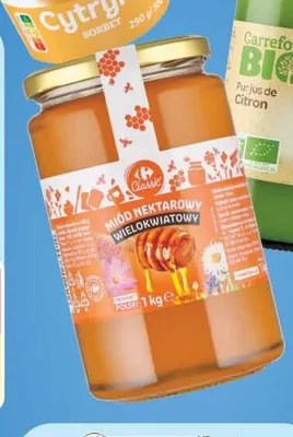 Miód nektarowy wielokwiatowy Carrefour promocja w Carrefour