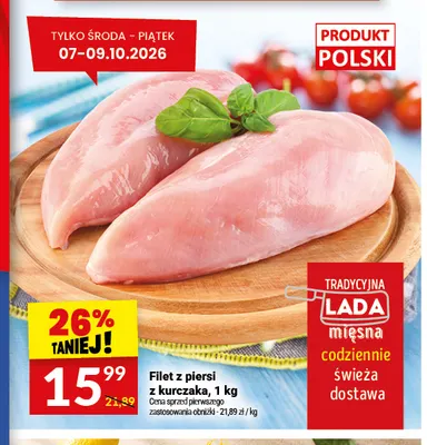 Filet z piersi z kurczaka promocja w Twój Market