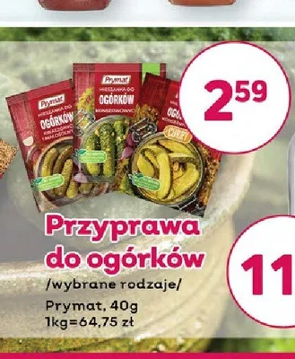Przyprawa do ogórków Prymat promocja w Bliski