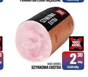 Szynkowa Ekstra Madej Wróbel promocja w Tomi Markt