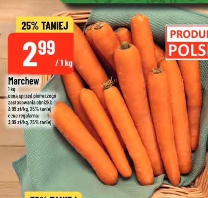 Marchew promocja w POLOmarket