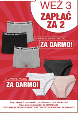 Szorty retro męskie promocja w Woolworth