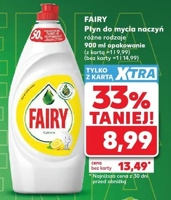 Płyn do mycia naczyń FAIRY Cytryna promocja w Kaufland